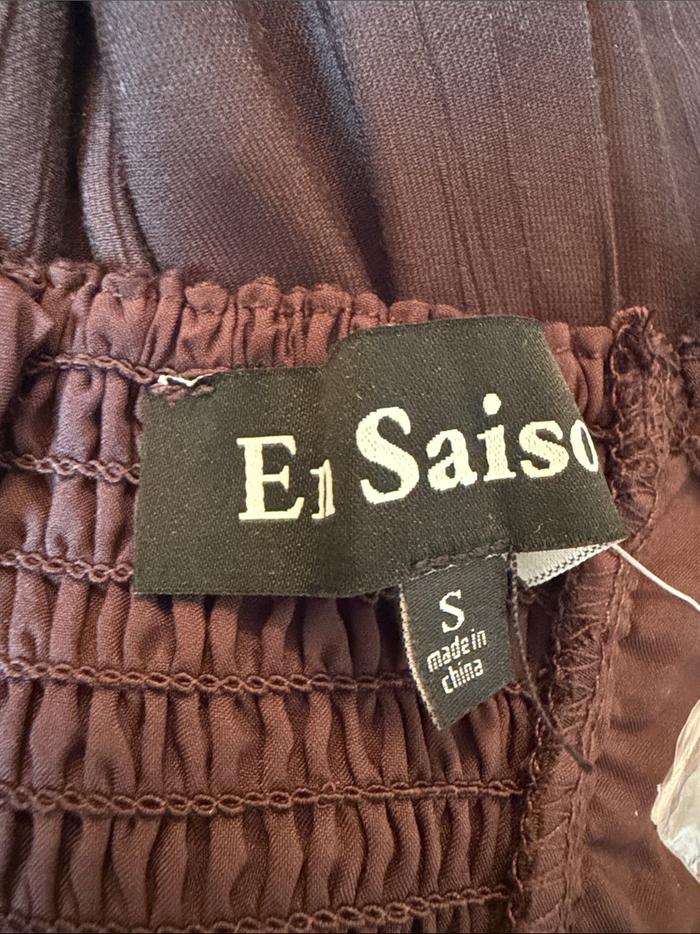 En Saison Peregrine Maxi Dress Chocolate Brown S NWOT - Picture 11 of 14